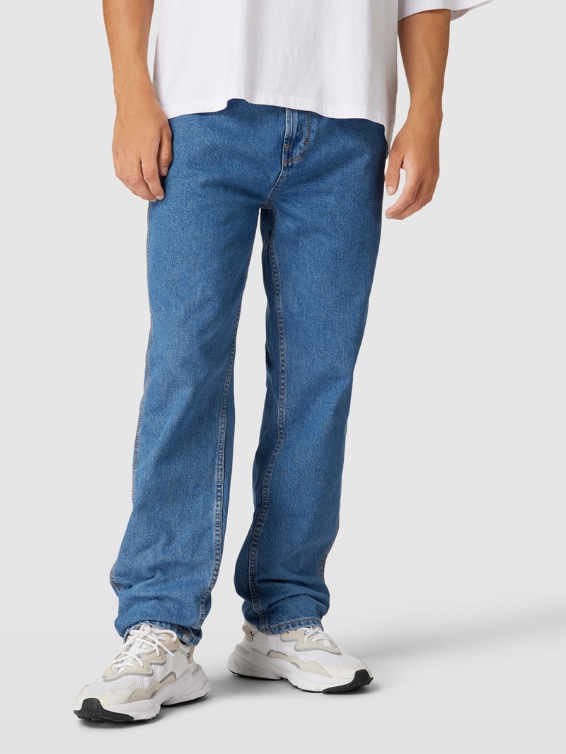 Jeans mit 5-Pocket-Design Modell 'HOUSTON' in jeans