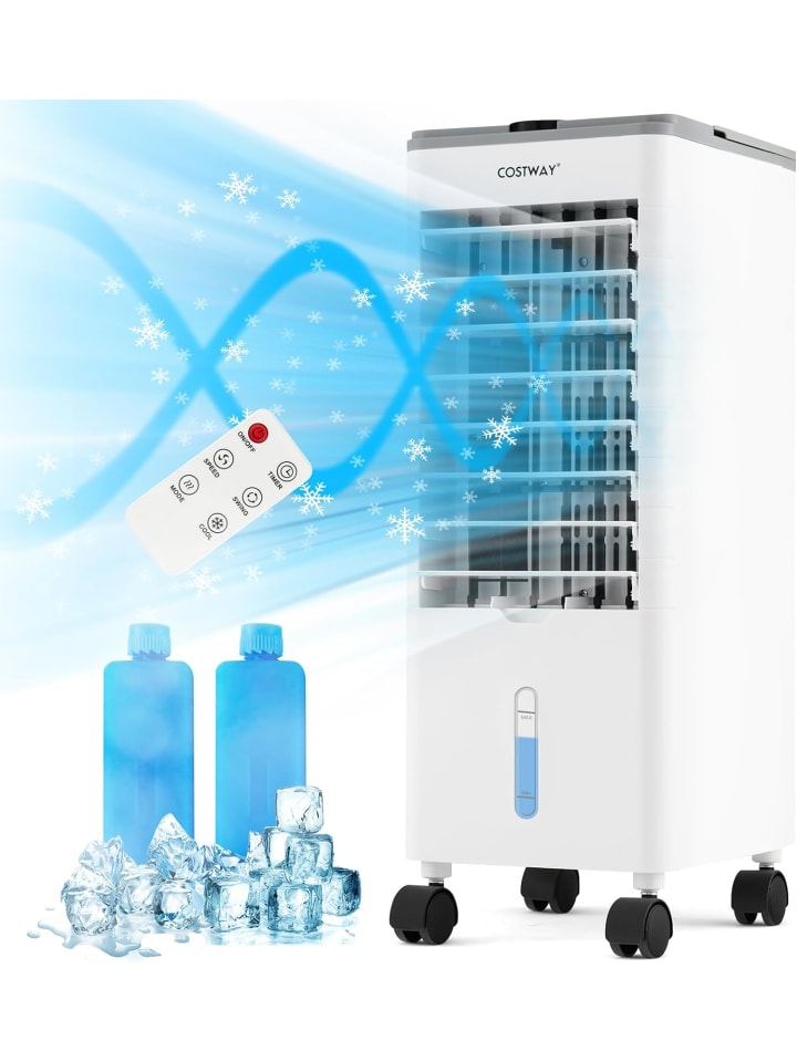 COSTWAY 3 in 1 Klimaanlage ohne abluftschlauch in Grau günstig kaufen onesize
