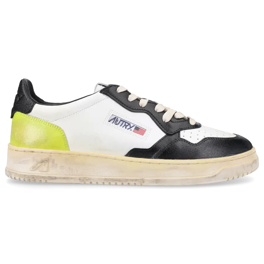 Autry - Sneaker low SUPER VINATGE Kalbsleder - schwarz