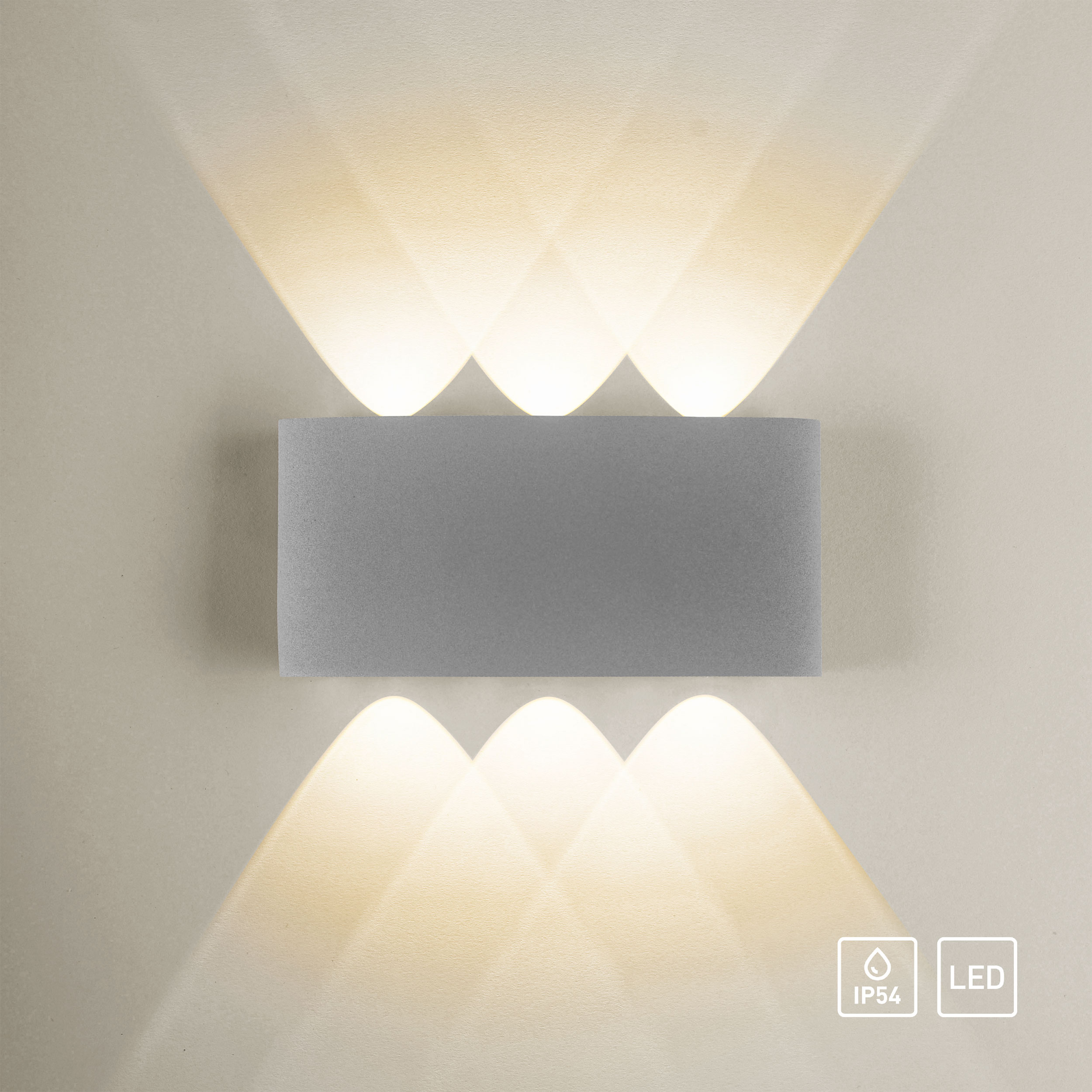 Paul NeuhausLED-Wandleuchte 6flg