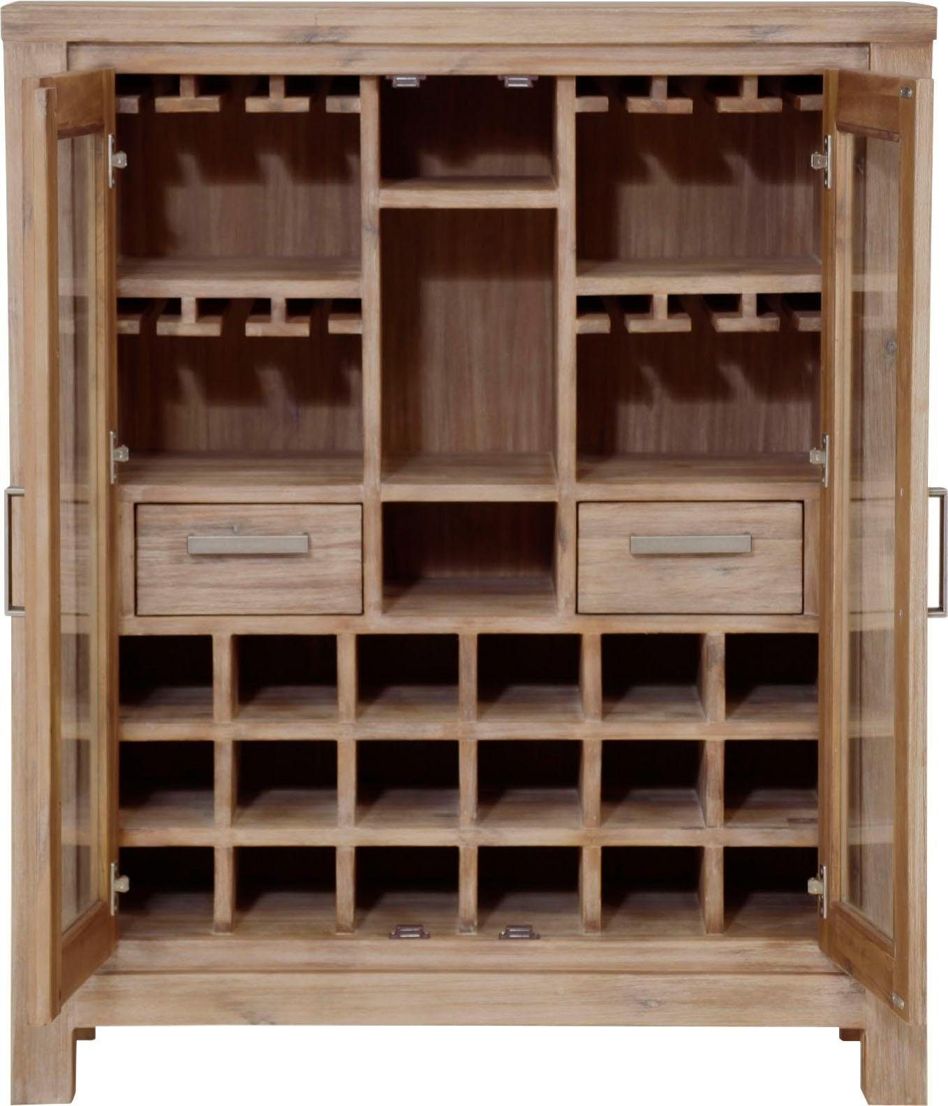 Gutmann Factory Barschrank Tunis mit viel Platz für Flaschen und Gläser