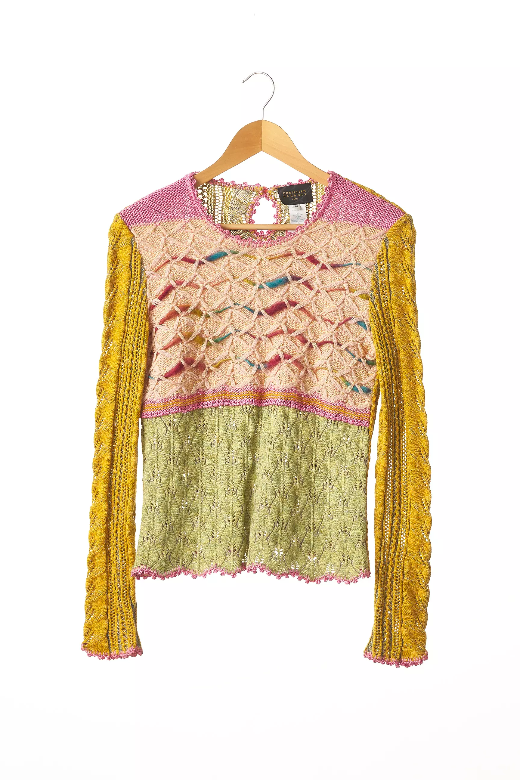 Christian Lacroix Pulls Femme couleur jaune