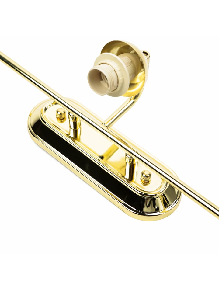 Licht-Erlebnisse Wandlampe in Gold Weiß günstig kaufen onesize