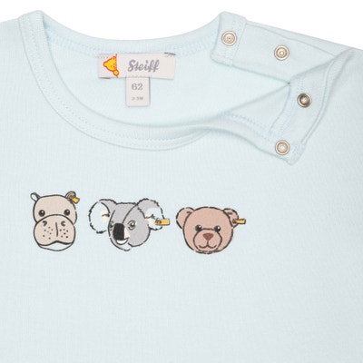 T-Shirt kurzarm, hellblau für Jungs
