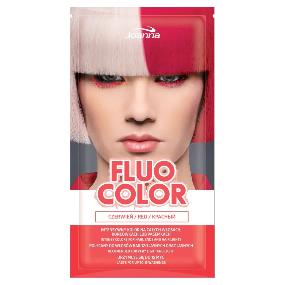 Σαμπουάν βαφής Joanna Fluo Color Red