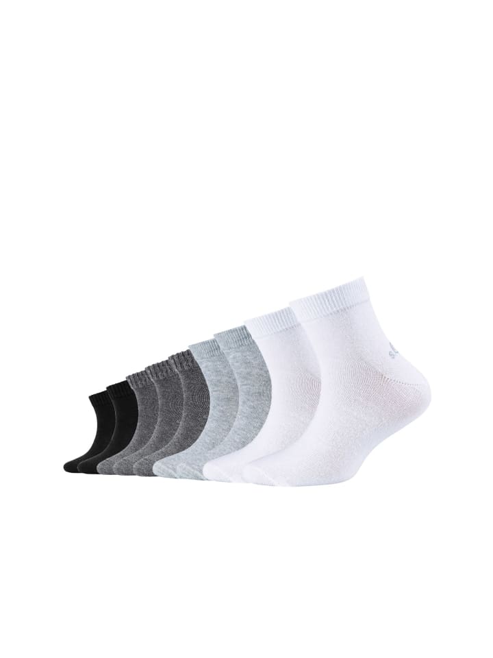 S. Oliver Kurzsocken 9er Pack essentials in Grau günstig kaufen
