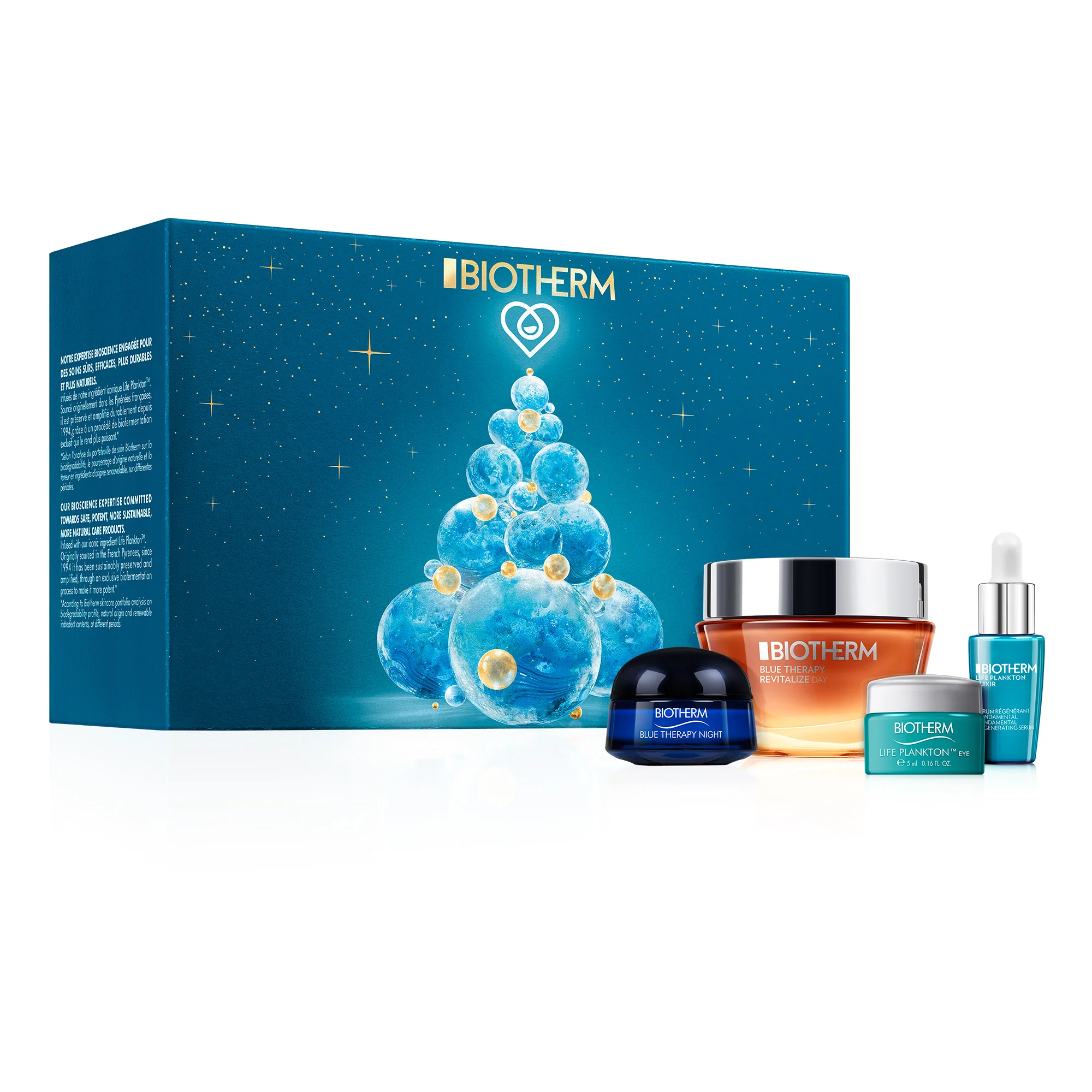 Blue Therapy Blue Therapy Borostyán Ünnepi Szett - Cofanetto Antirughe