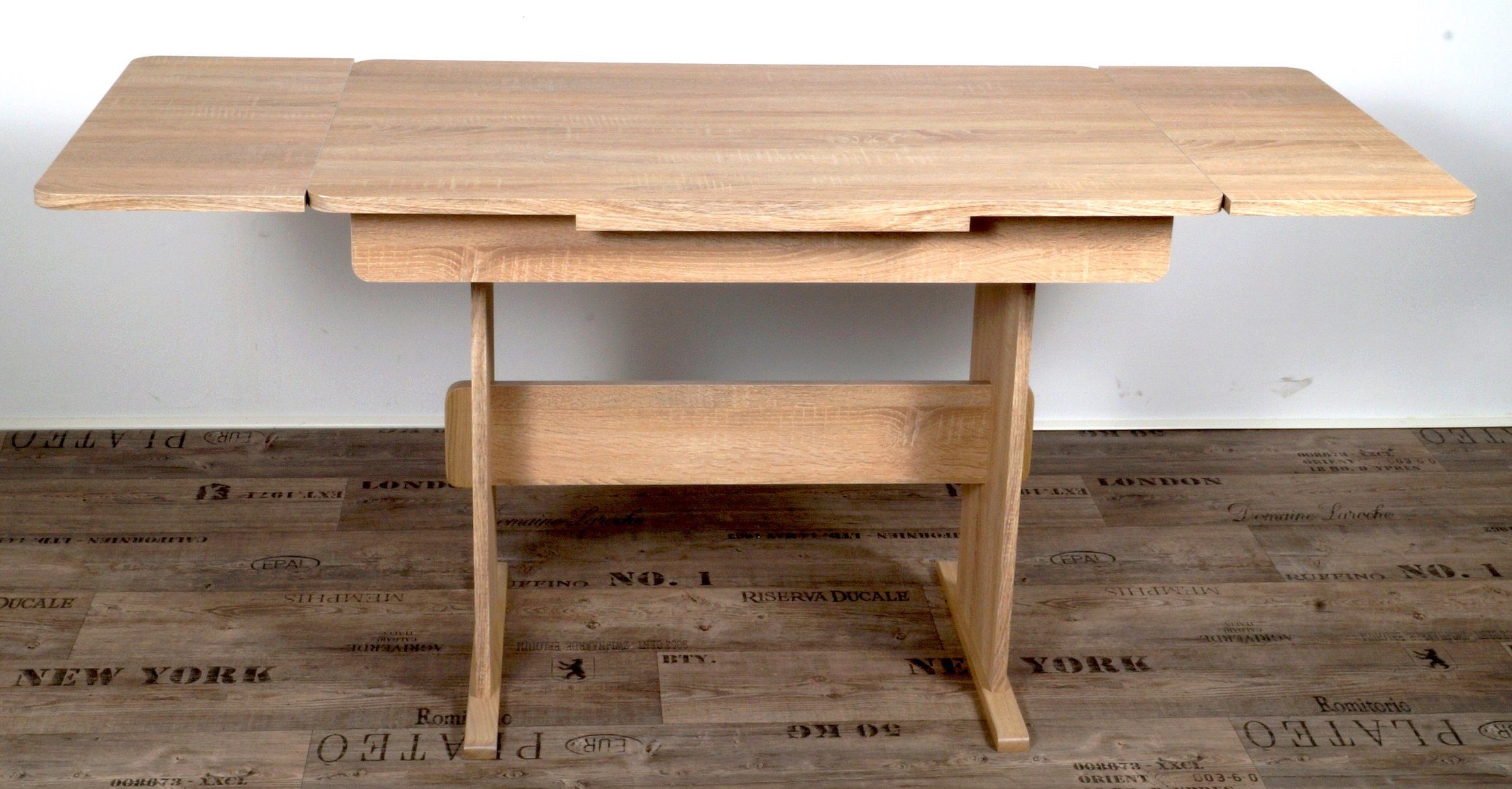 Stolebaenk Eckbankgruppe Hildesheim FGFL, (1 x Eckbank, 1 x Tisch, 2 x Stuhl), Tisch mit Auszug