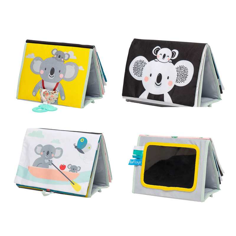 Livre chevalet en tissu avec miroir Taf Toys