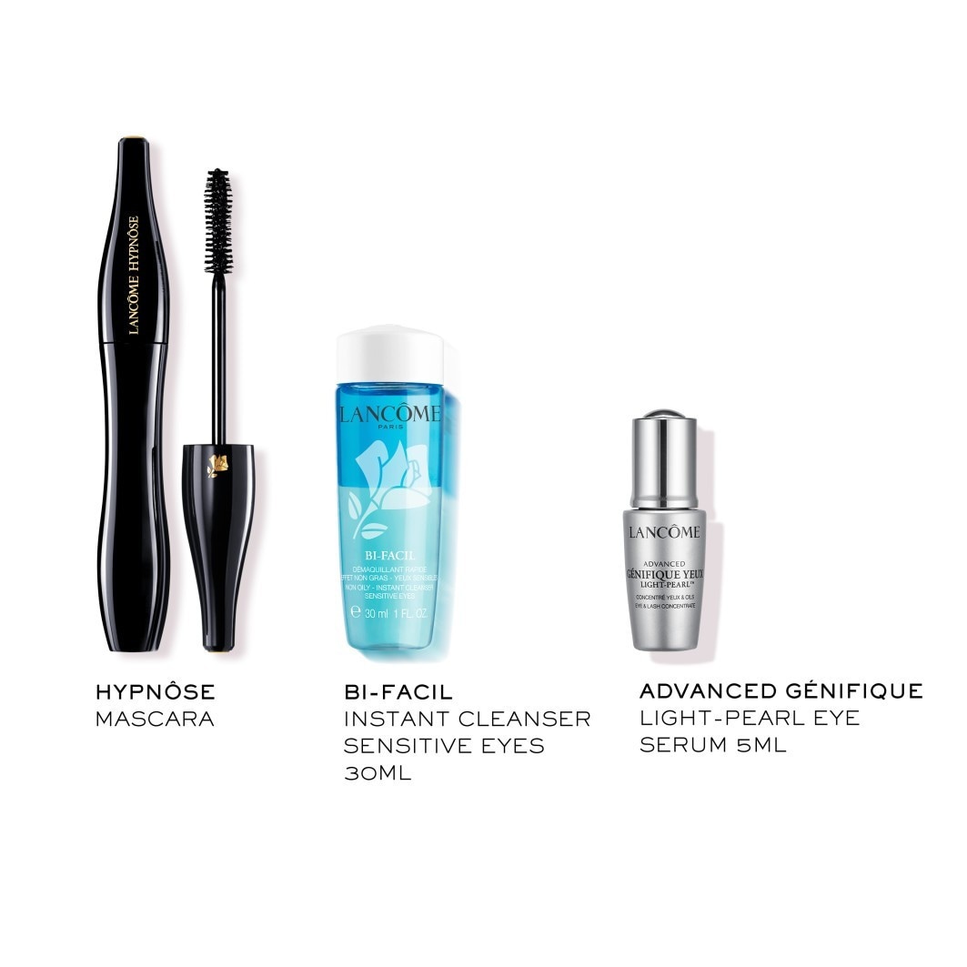Hypnôse Mascara Set (Hypnôse Mascara 001 + Bi Facil Eye 30ml + Genifique Light Pearl 5ml)