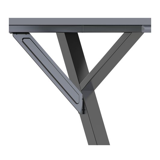 Birou EDENWOOD BG120 negru
