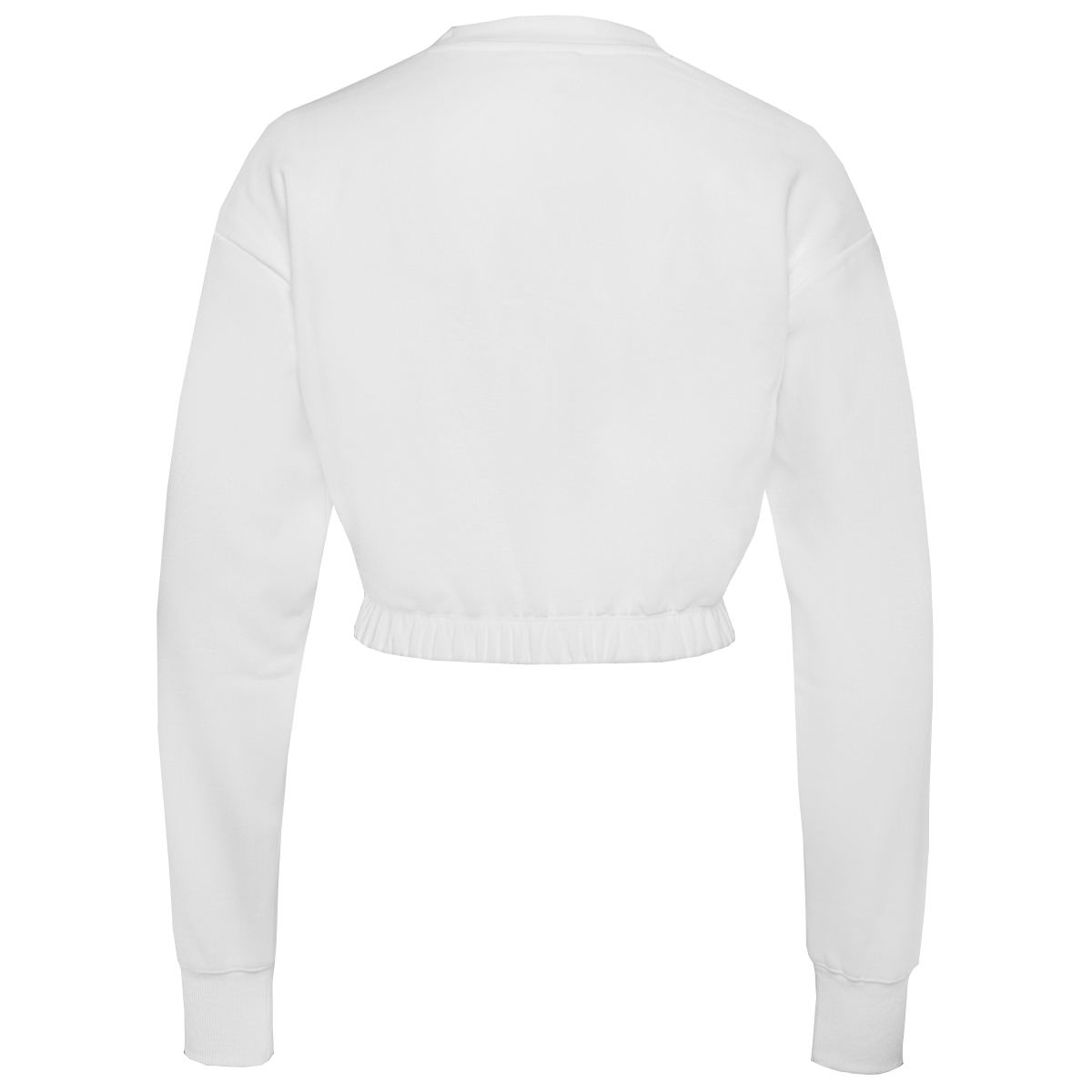Champion Crewneck Croptop Pullover weiss