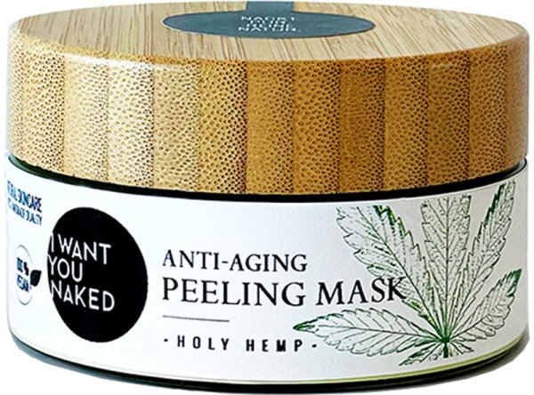 I Want You Naked Holy Hemp Anti-Aging Peeling-Maske Gesichtspeeling