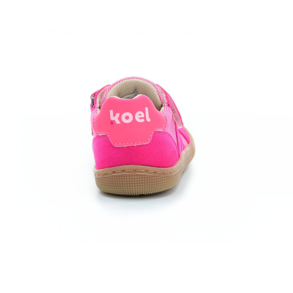 Koel4kids Dylan Fuchsia Textile Canvas Barfußsneakers 07M027.50D