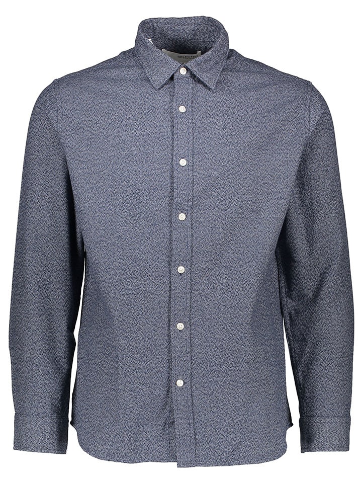 SELECTED HOMME Hemd in Blau günstig kaufen