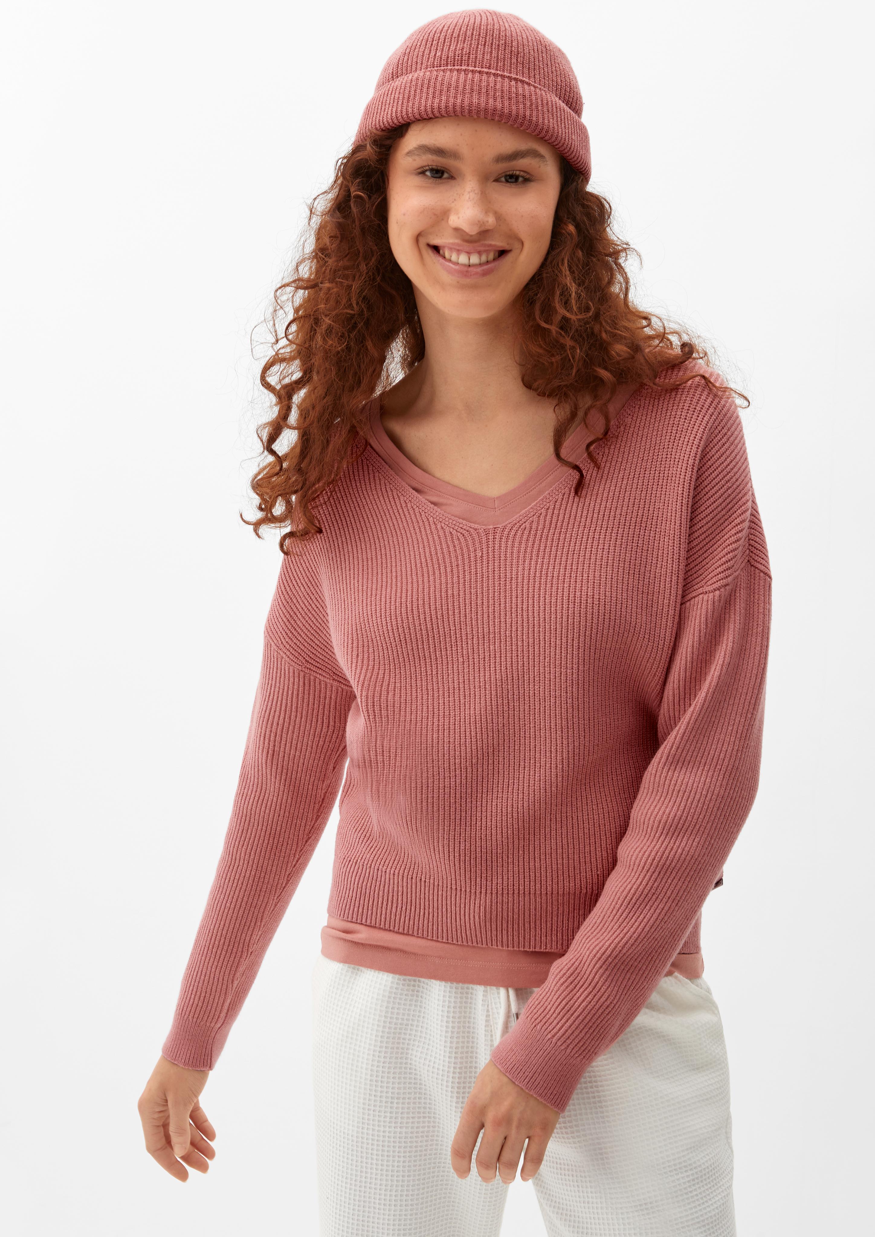 Strickpullover aus Viskosemix  2124656-2068