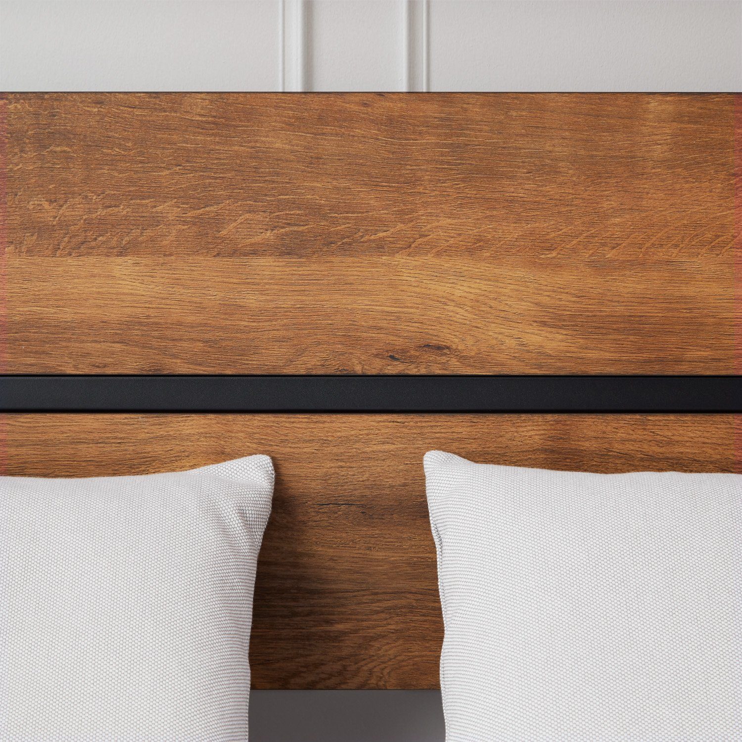 Homestyle4u Metallbett Doppelbett 140x200 Lattenrost Matratze