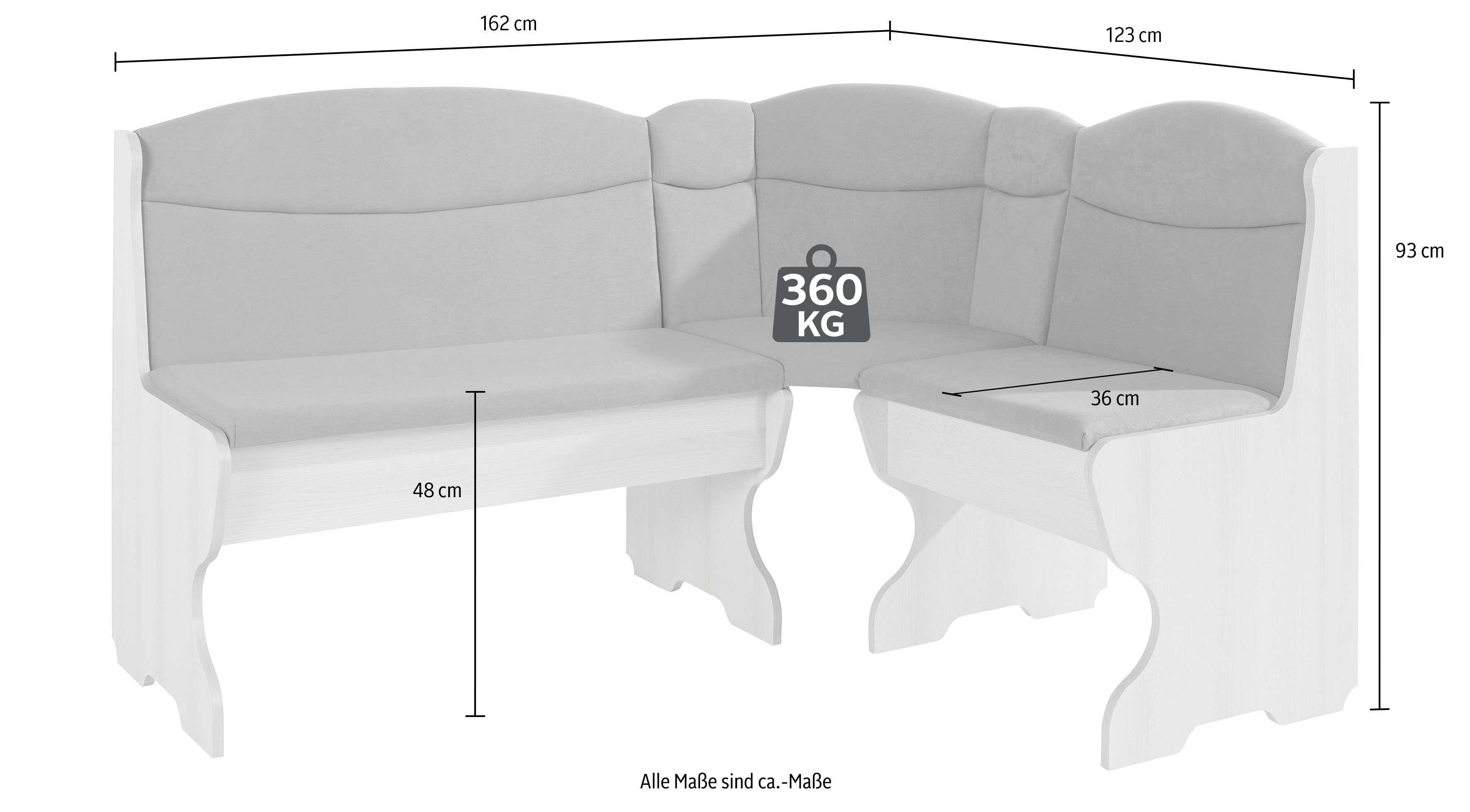 INOSIGN Eckbankgruppe Apollon 1, (Set, 4-tlg)
