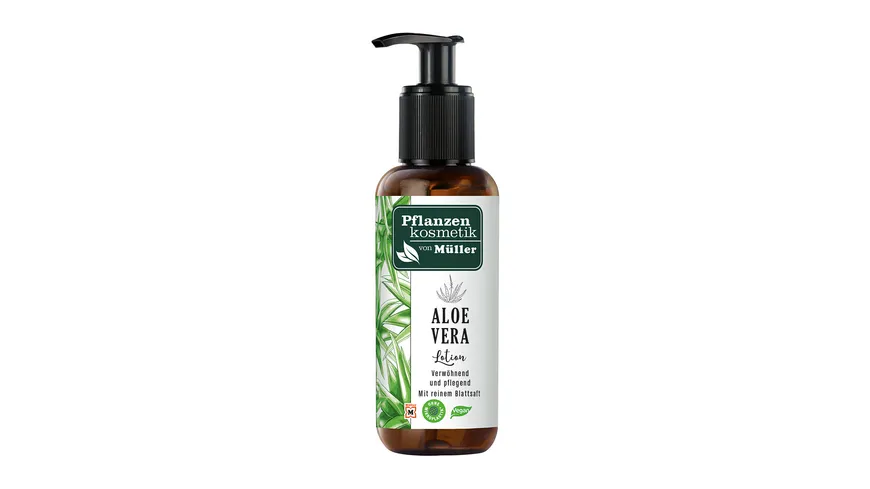 Pflanzenkosmetik von Müller Aloe Vera Lotion 200 ml