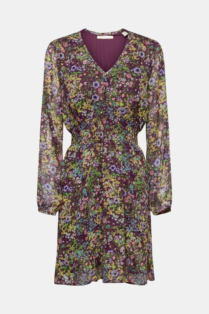 Minikleid mit floralem Muster