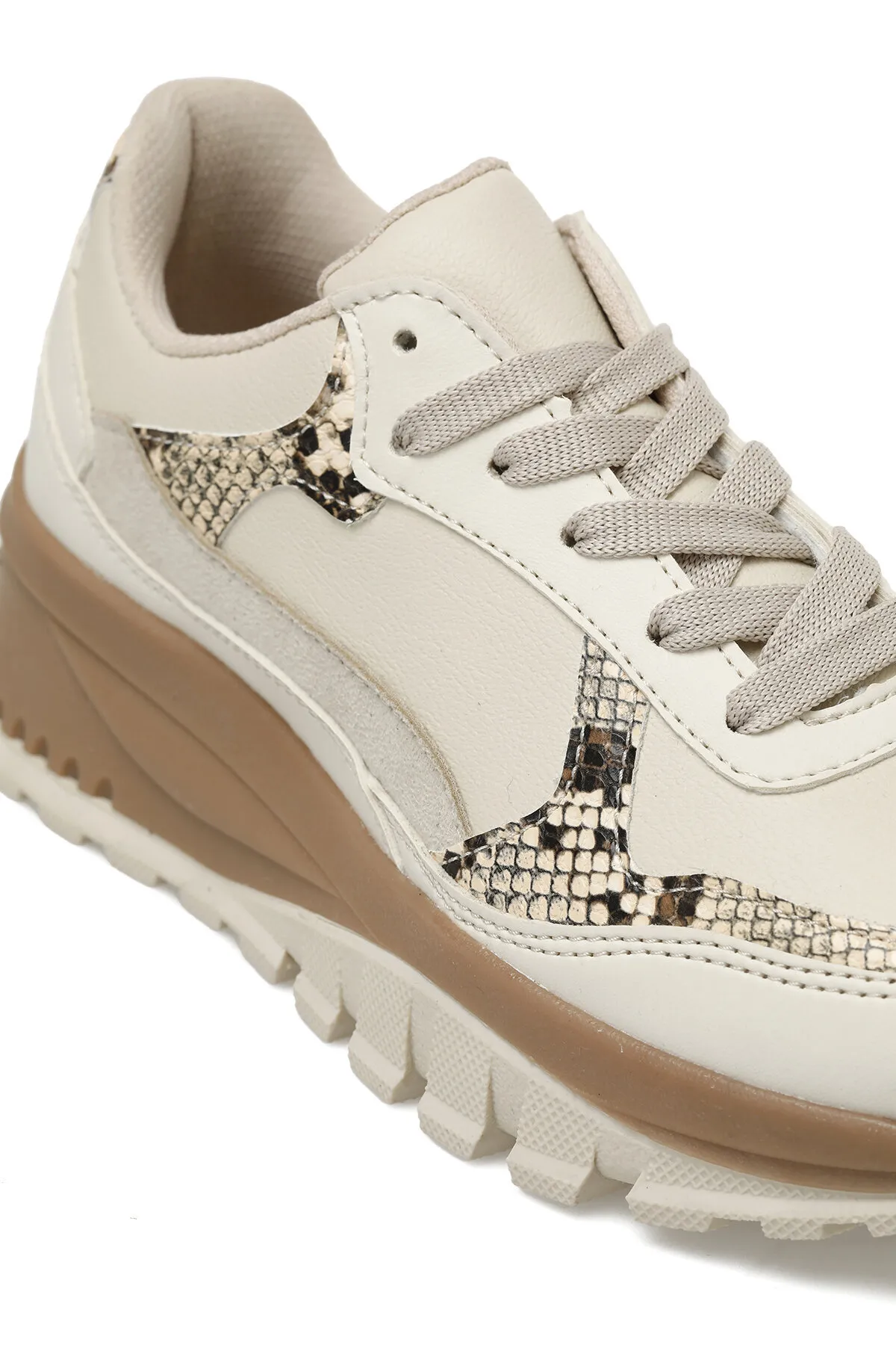 Butigo  HOTTY 3PR Cremefarbener Damen-Sneaker