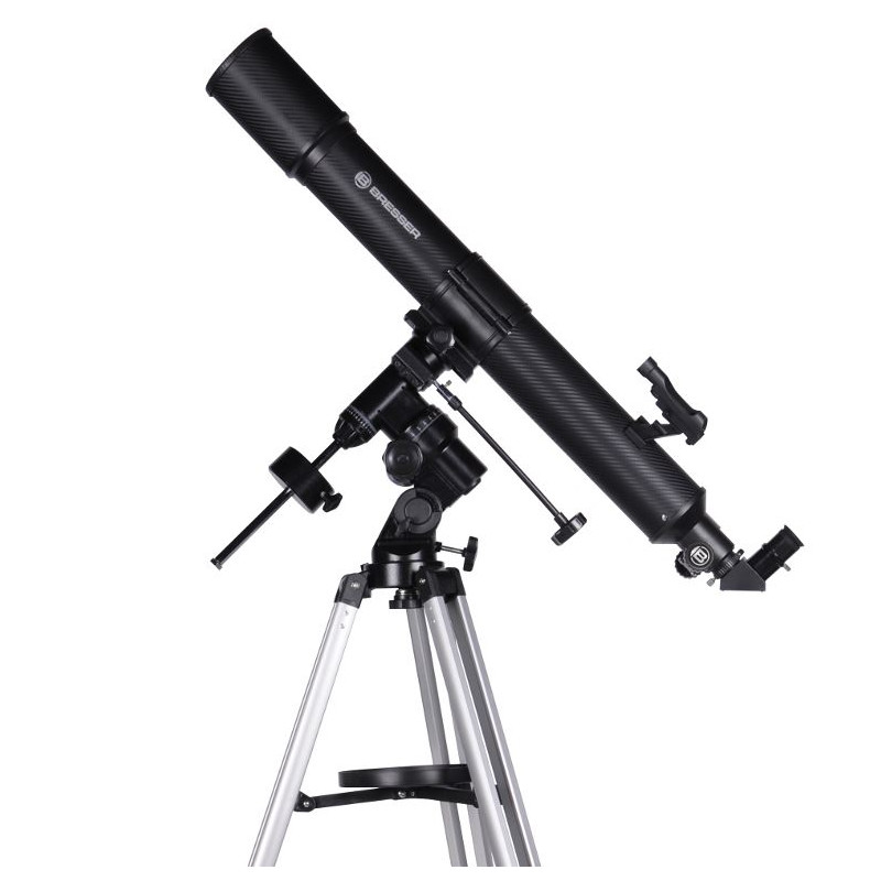 Bresser Quasar EQ-Linsenteleskop 80/900 Carbon Design