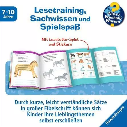 Ravensburger Wieso? Weshalb? Warum? Erstleser, Band 6: Pferde