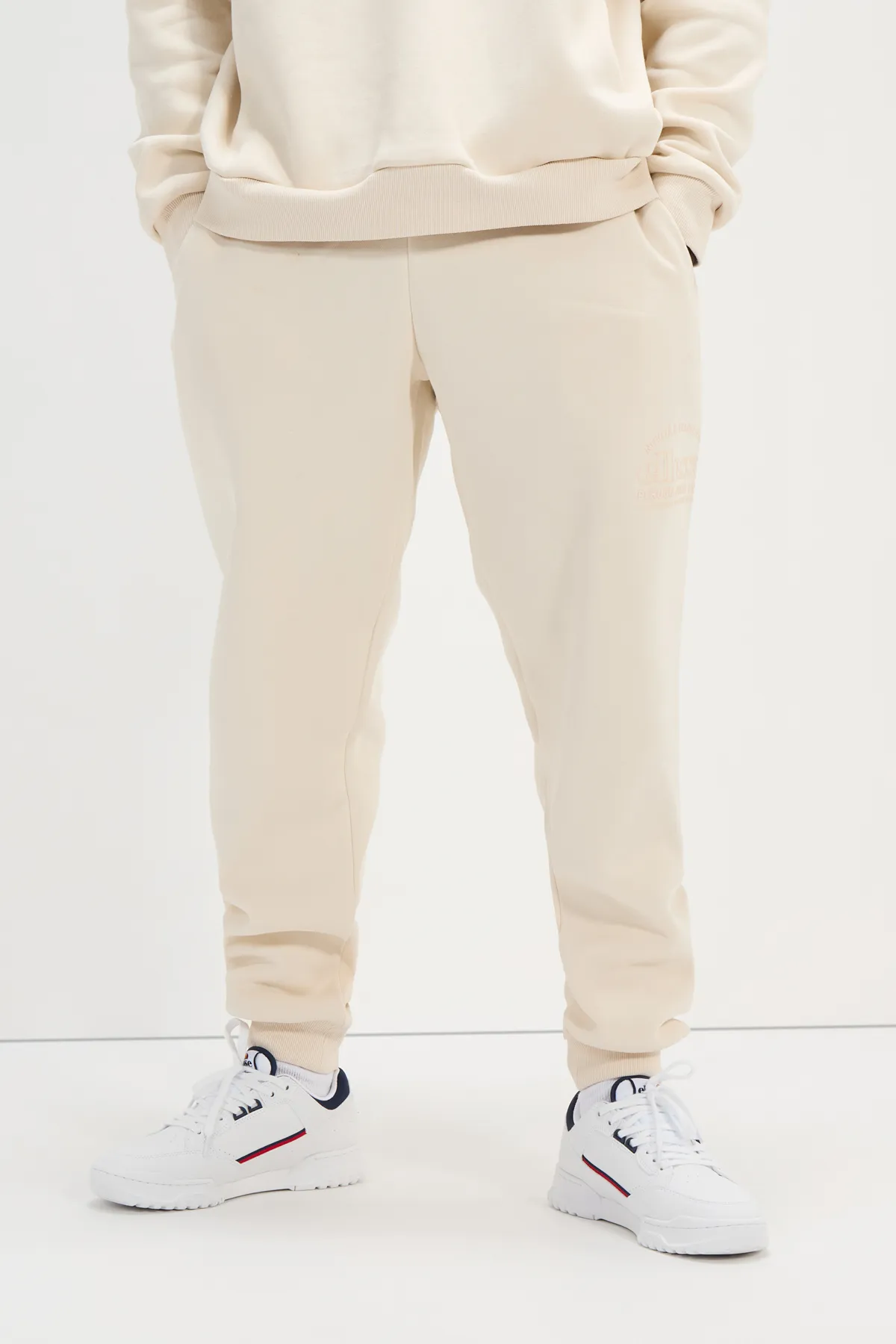 Ellesse  Hose - Weiß - Slim