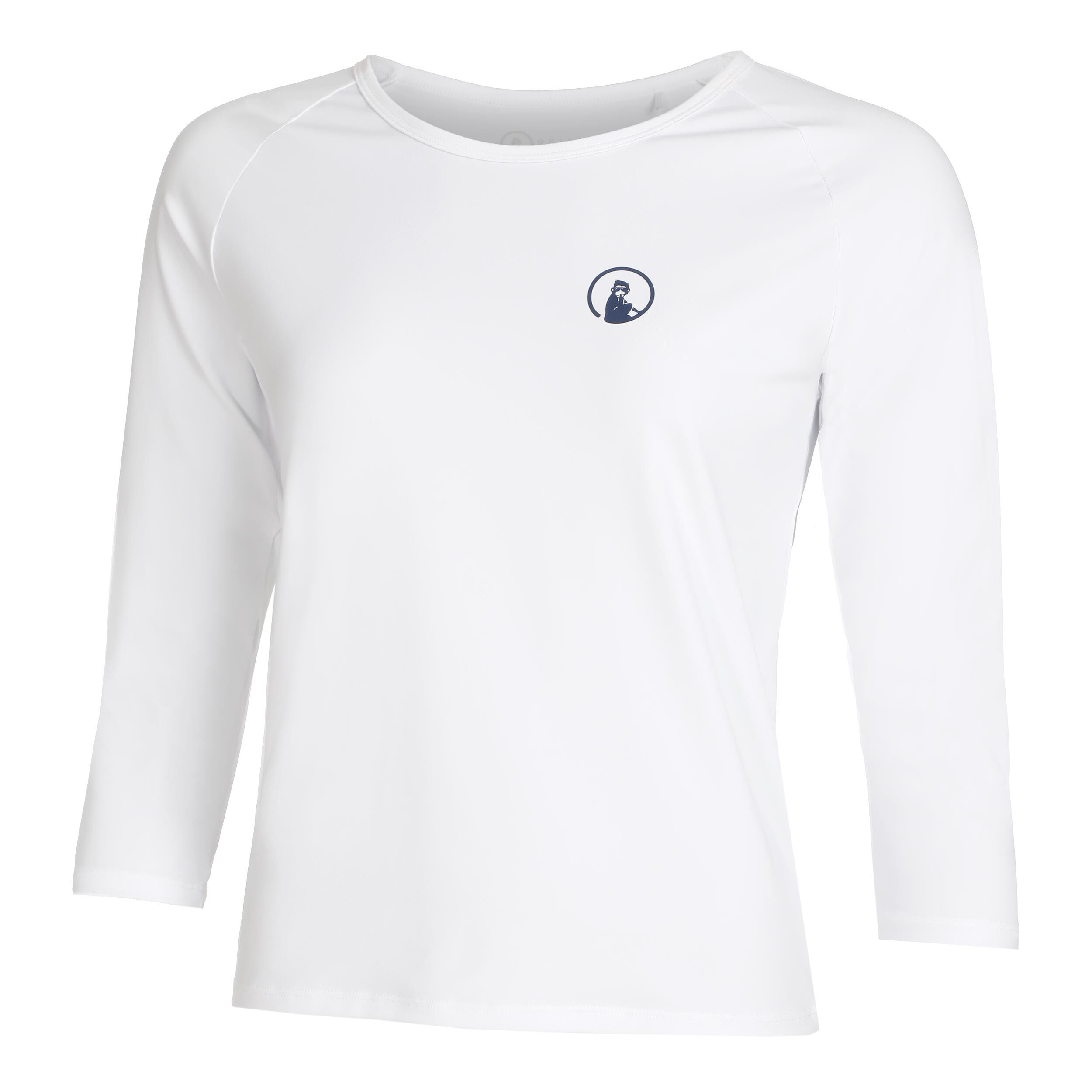 Mixed Longsleeve Damen - Weiß