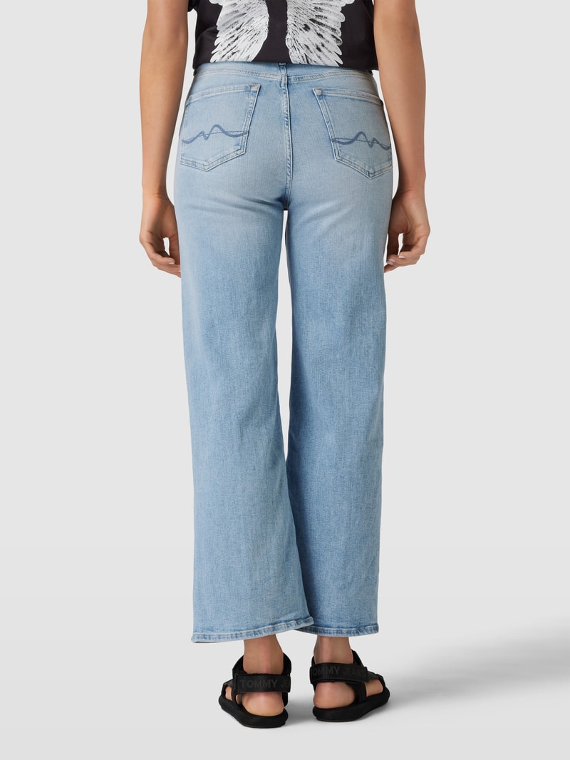 Jeans im 5-Pocket-Design Modell 'LEXA' in hellblau