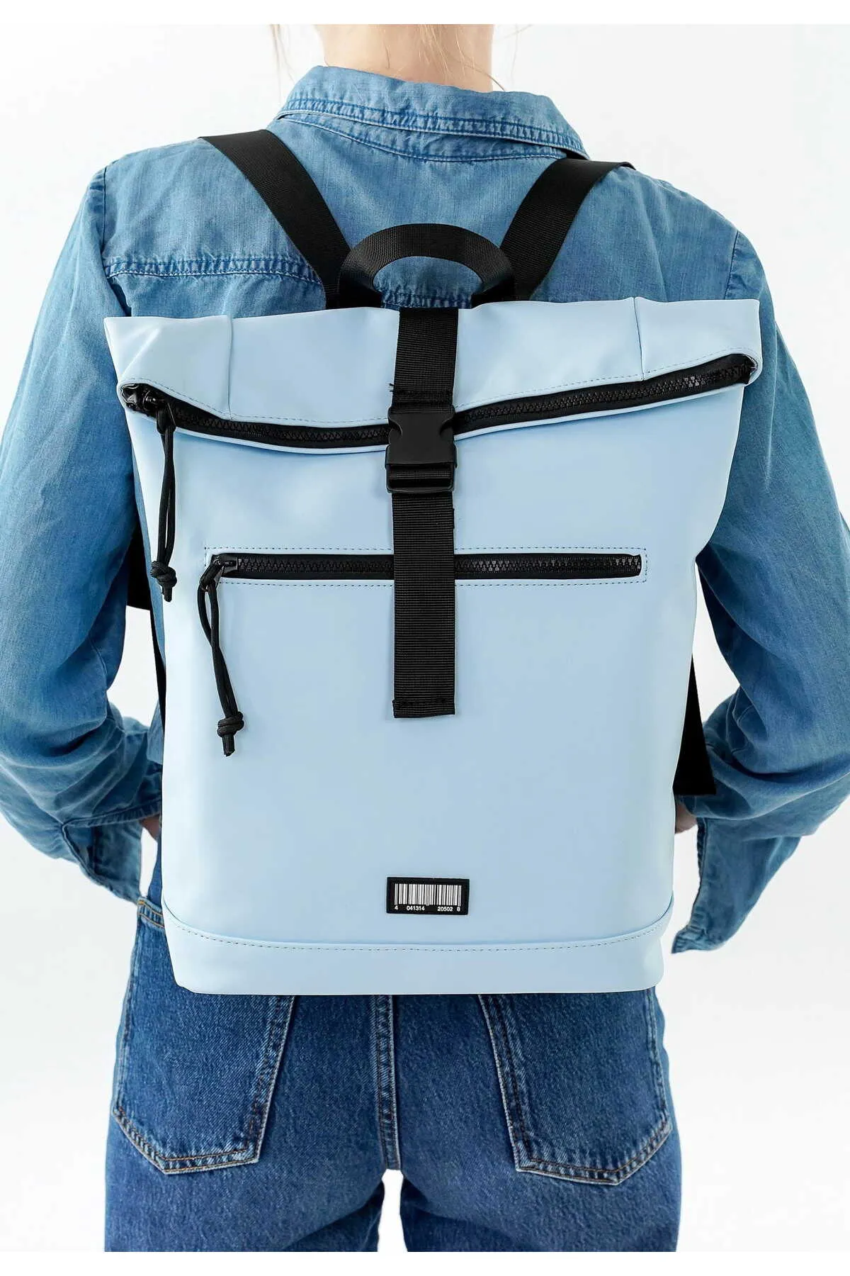 Emily & Noah  Rucksack - Blau - Unifarben