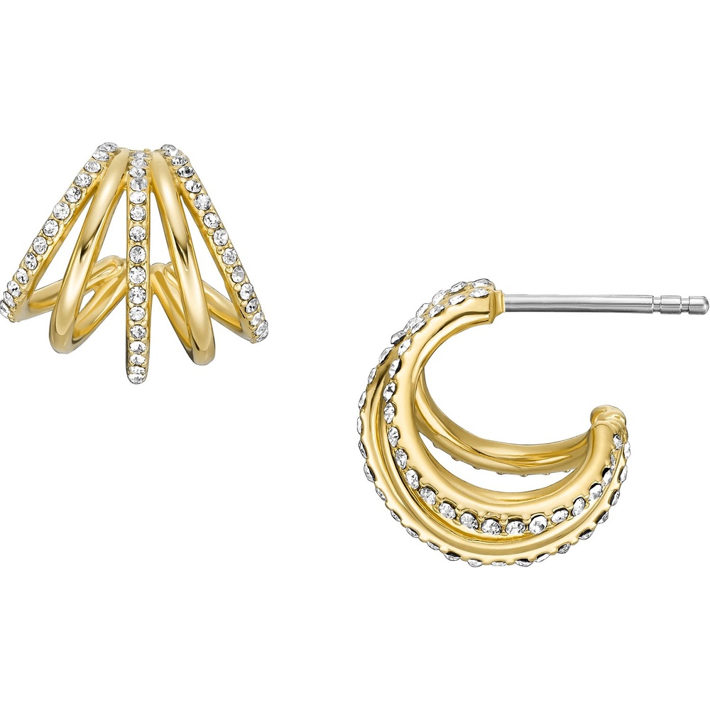 Fossil Créoles Métal Boucles d'oreilles