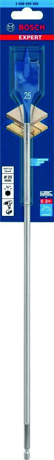 Bosch Blue Zubehör 2608900350 Expert SelfCut Speed Bohrer 25 x 400 mm