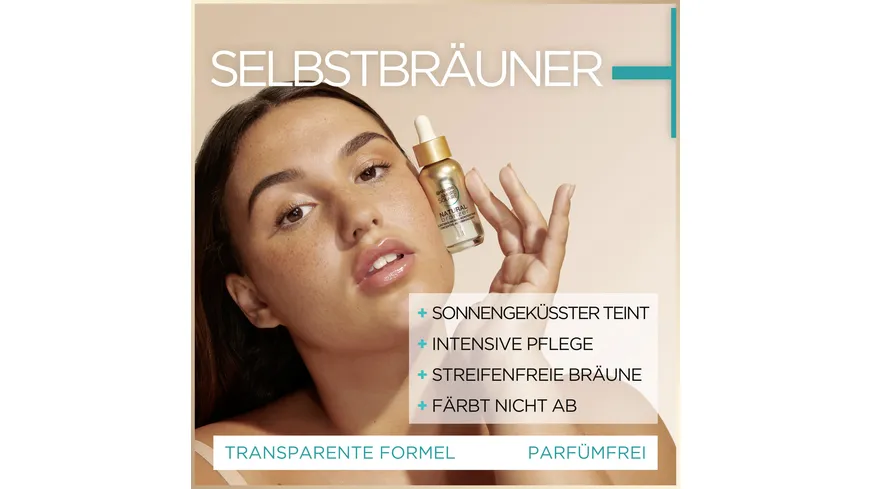 Garnier Ambre Solaire Natural Bronzer Gesichtsserum 30 ml