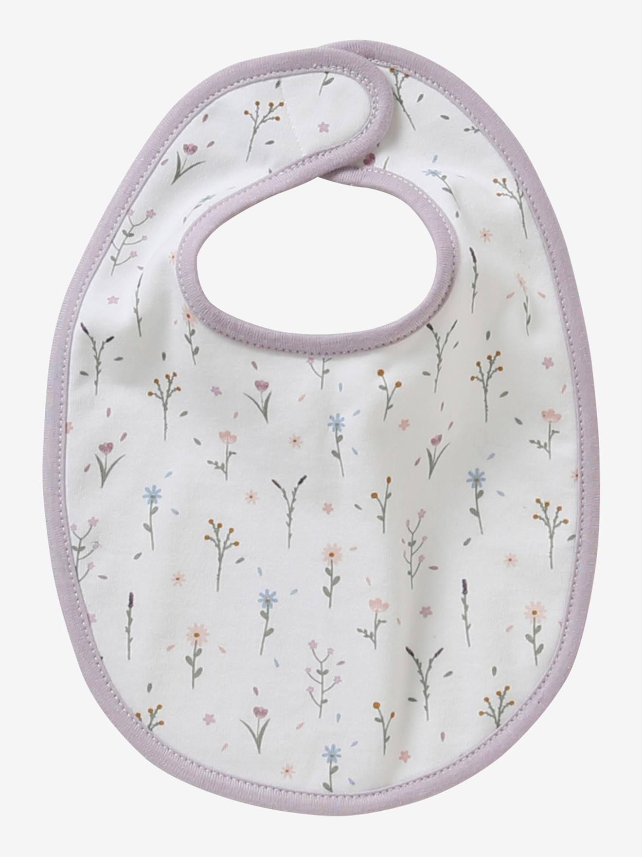 Lot de 5 bavoirs naissance douce provence