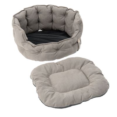 Hundebett Cozy ecoLIFE Grau