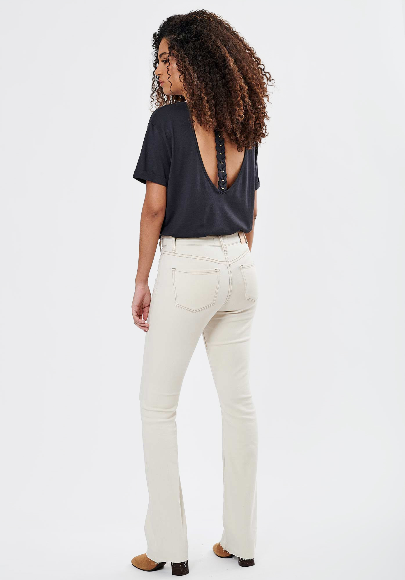 LUCKY  Jean bootcut Femme