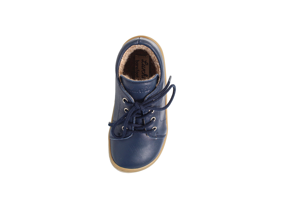 Lurchi Stiefel Nanino- Barefoot - blue
