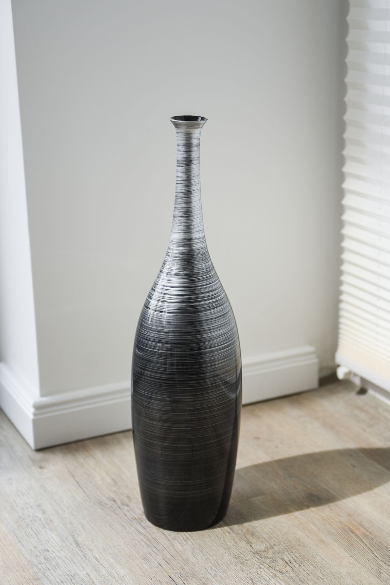 VIVANNO Bodenvase Vase Deko Bodenvase Fiberglas 