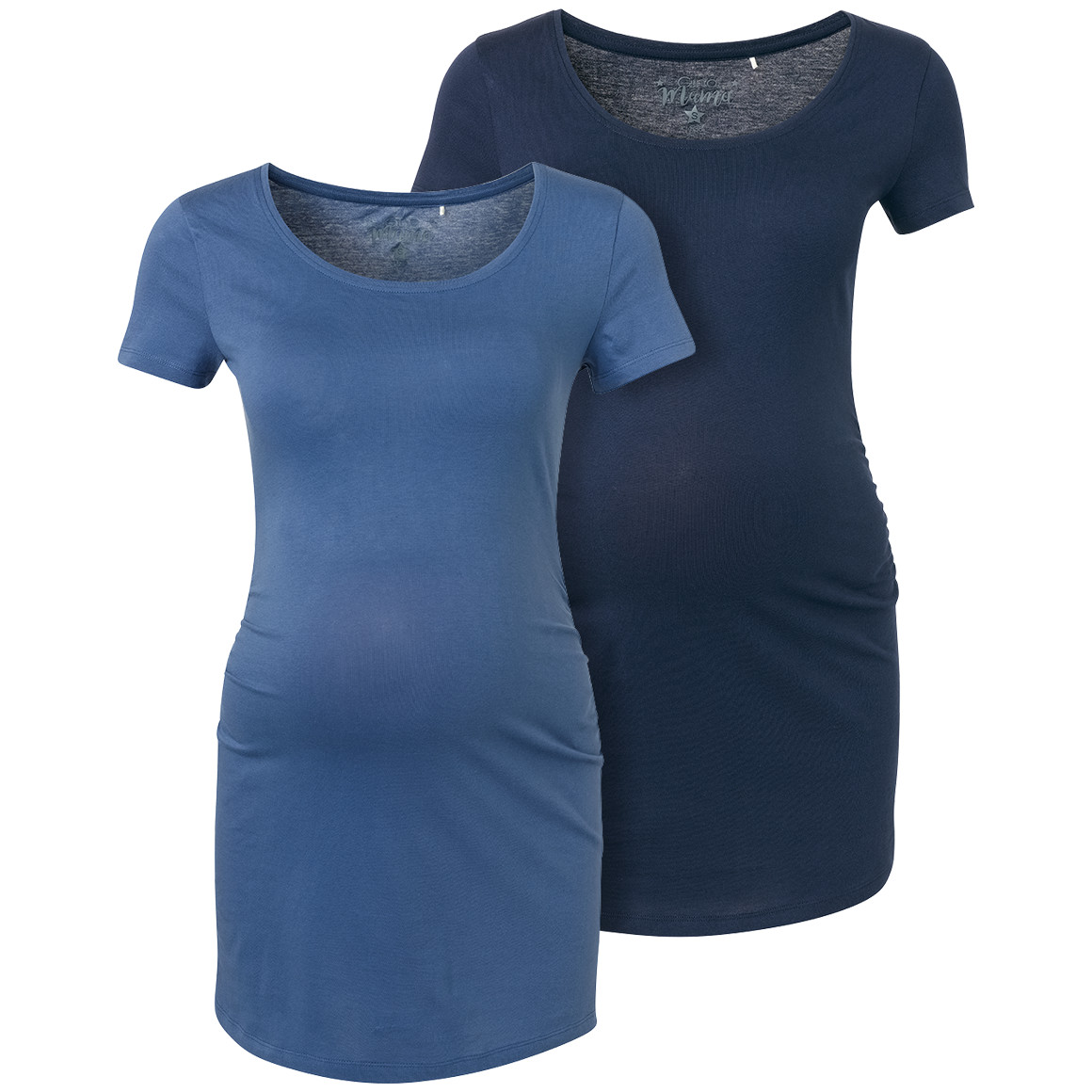 2 Damen Umstands-T-Shirts im Set