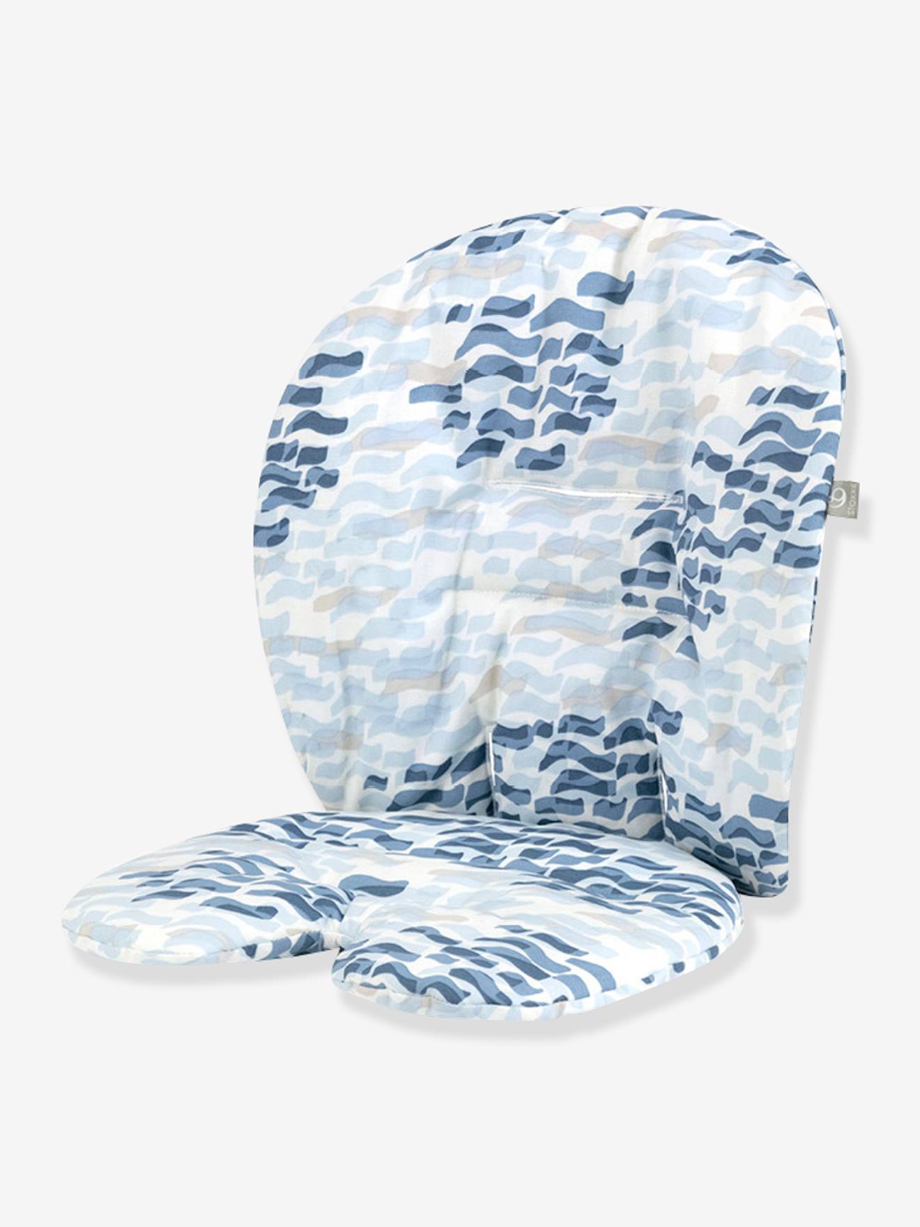Coussin d’assise pour chaise haute Steps STOKKE gris/nuages