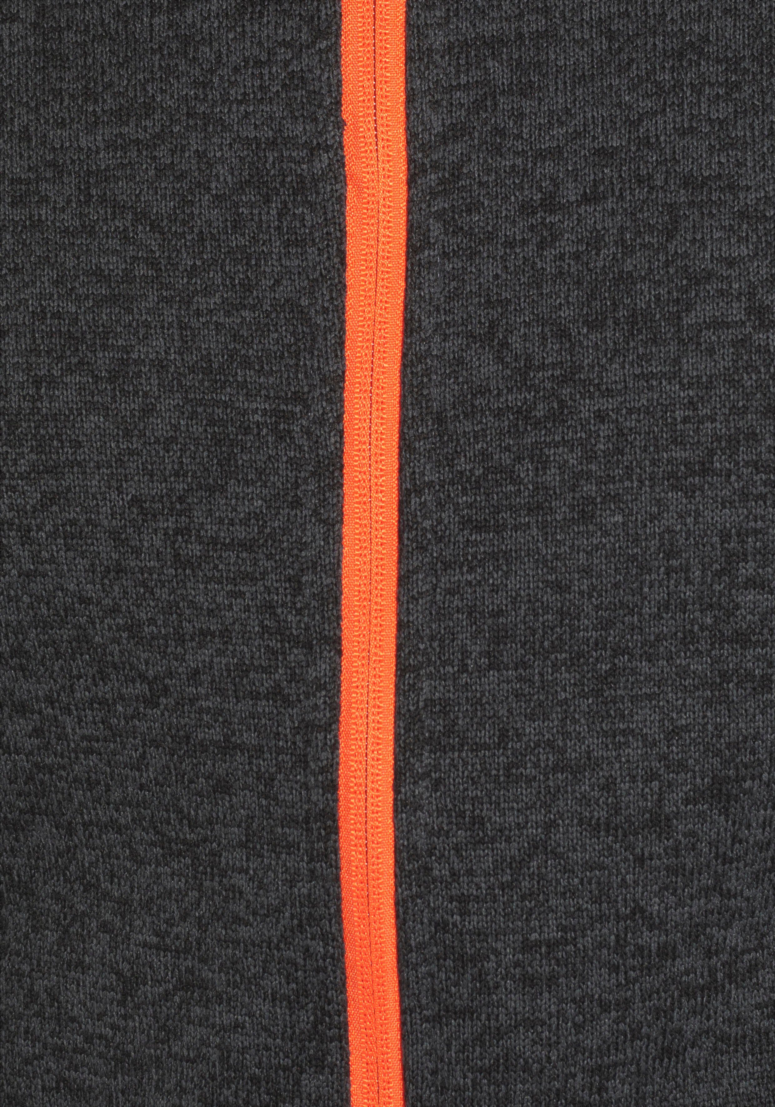 Icepeak Funktionsjacke ICEPEAK BODE mit kontrastfarbener Logostickerei am Oberarm