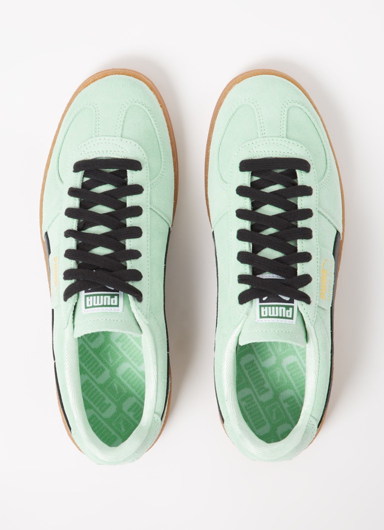 Pantofi sport Puma Super Team Suede cu detalii din piele