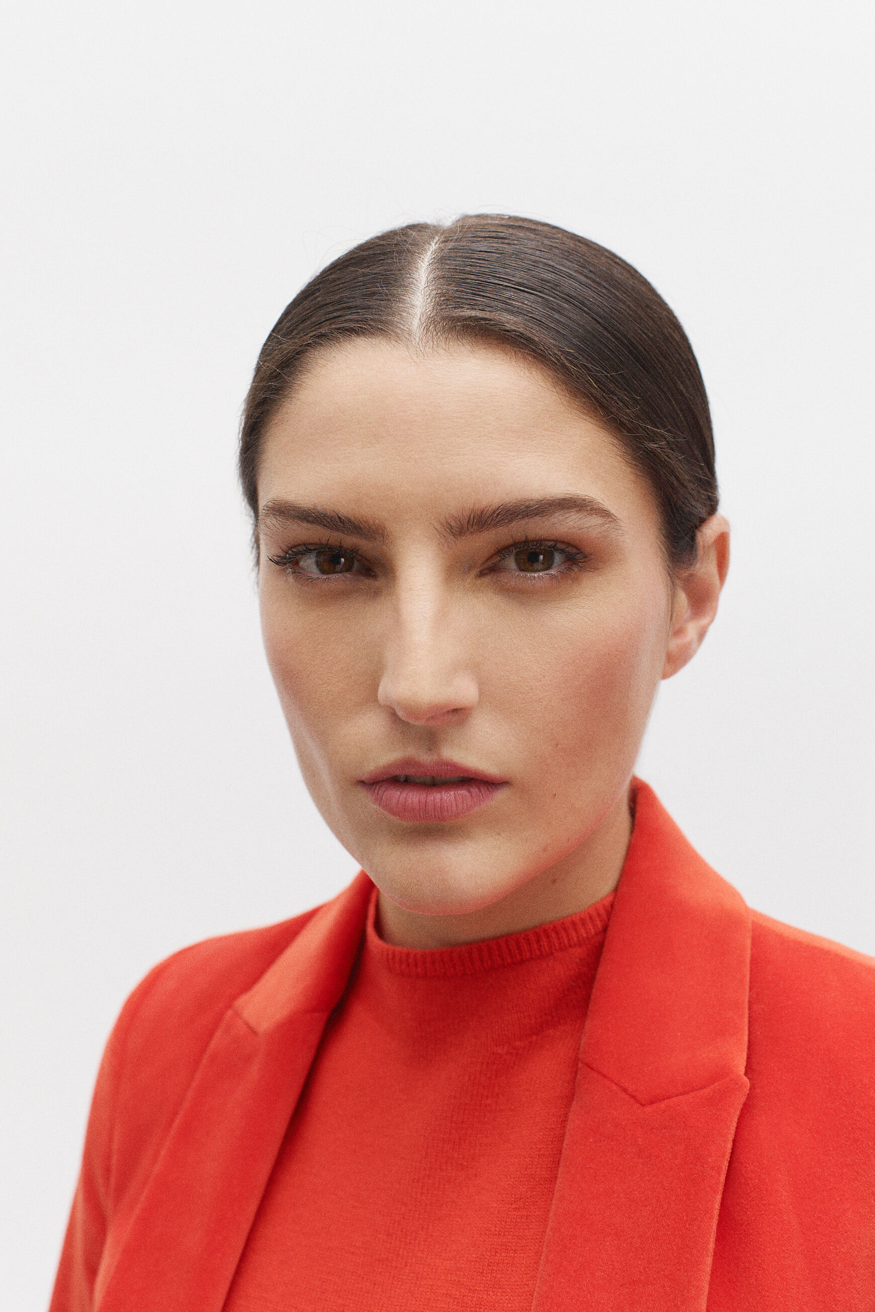 blazer aurora orange femme