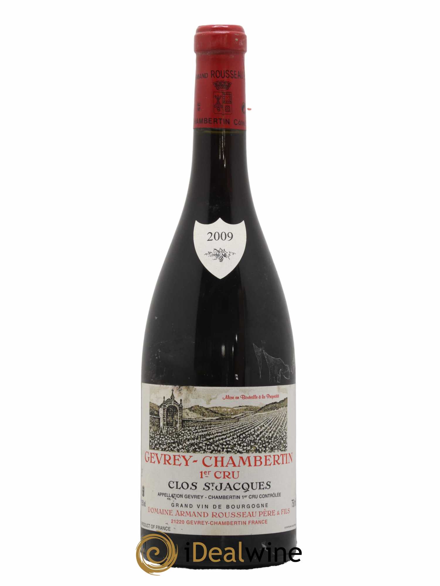 Gevrey-Chambertin 1er Cru Clos Saint-Jacques Armand Rousseau (Domaine)  2009 - Lot de 1 Bouteille