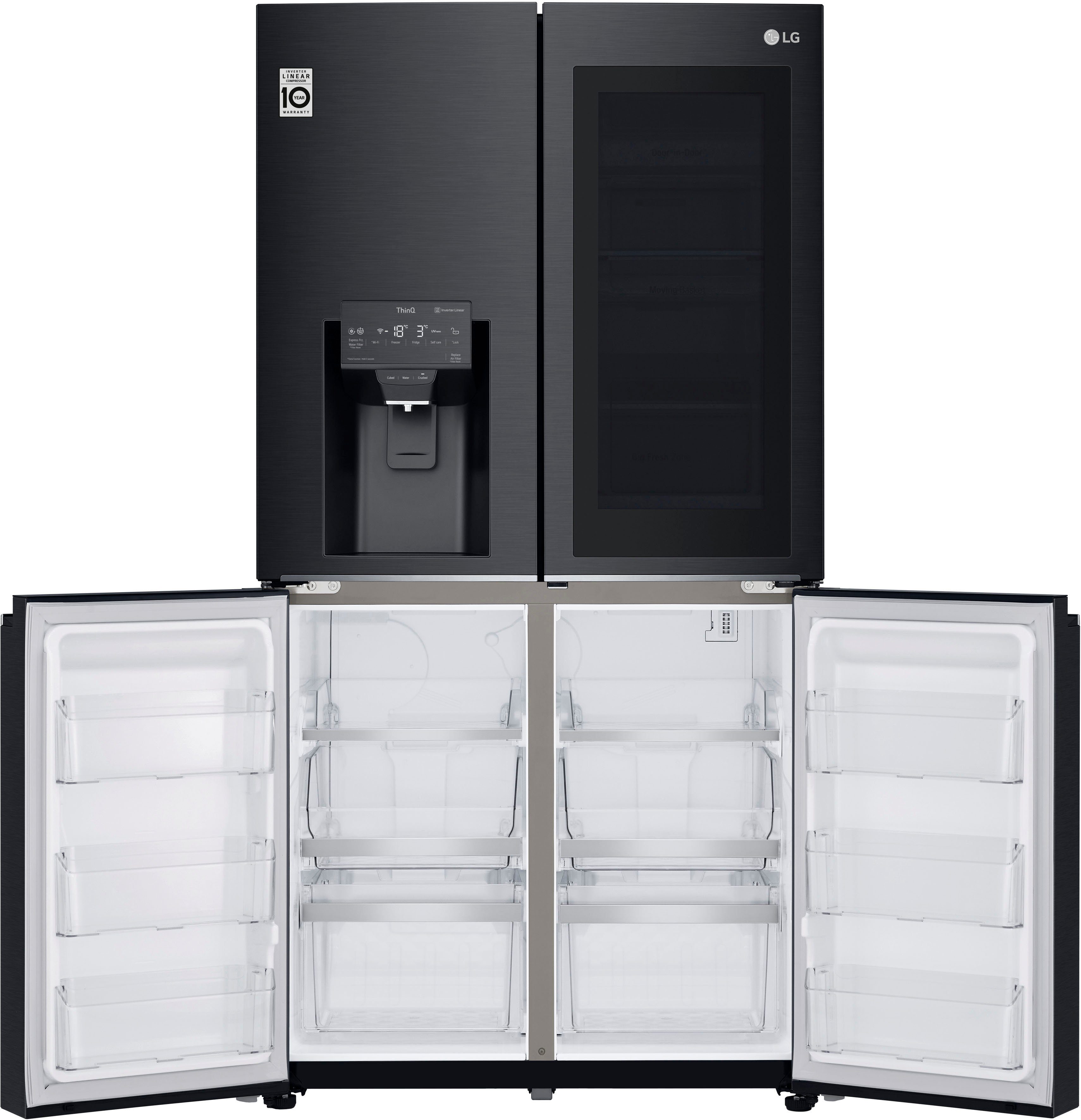 LG Multi Door GMX945MC9F, 179,3 cm hoch, 91,2 cm breit