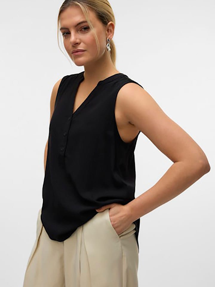 Vero Moda Blusentop in Schwarz günstig kaufen