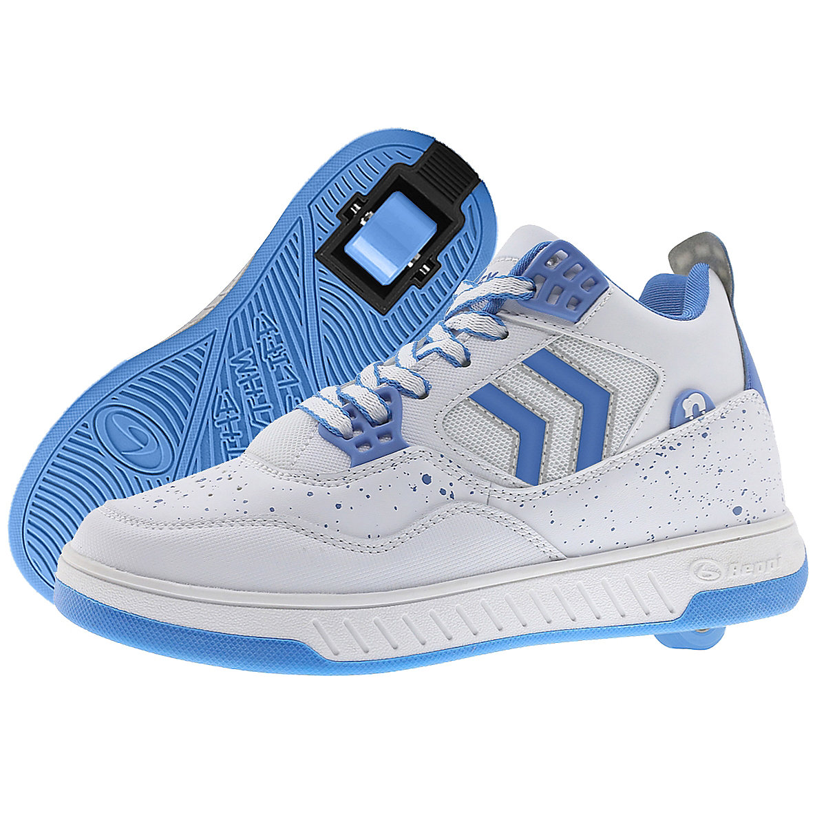 Schuhe mit Rollen 