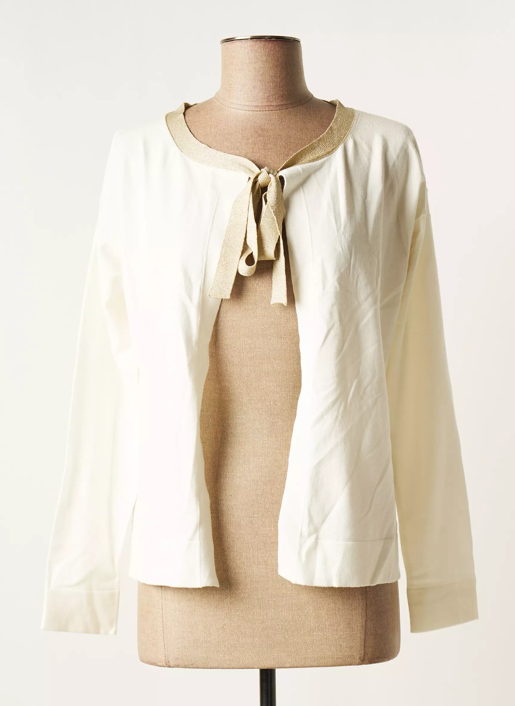 Maxmara Cardigans Femme couleur beige