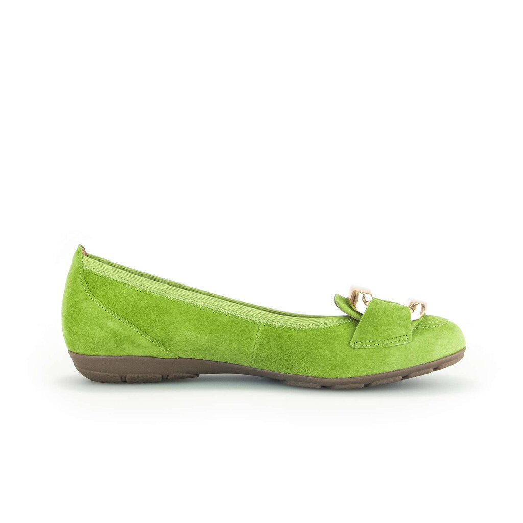Gabor fashion Sportliche Ballerina grün